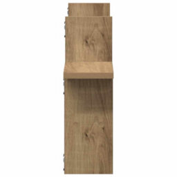 Walplus Wall Shelves 2 Pcs Artisian Oak 38X12X38 Cm Engineered Wood - thumbnail 5