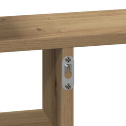 Walplus Wall Shelves 2 Pcs Artisian Oak 38X12X38 Cm Engineered Wood - thumbnail 9