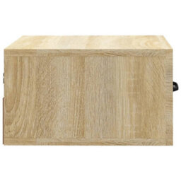 Berkfield Wall-Mounted Bedside Cabinet Sonoma Oak 35X35X20 Cm - thumbnail 7