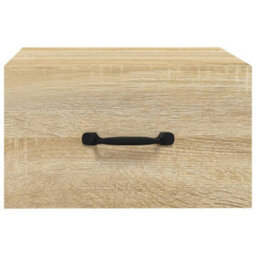 Berkfield Wall-Mounted Bedside Cabinet Sonoma Oak 35X35X20 Cm - thumbnail 5