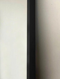Downton Interiors Black Arched Metal Frame Mirror Wall & Floor Standing  145 X 45Cm - Soho Collection - thumbnail 5