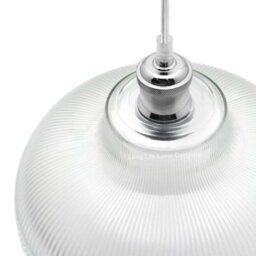 Long Life Lamps Company Vintage Glass Ceiling Pendant Light M0180 - thumbnail 5