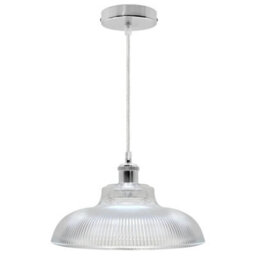 Long Life Lamps Company Vintage Glass Ceiling Pendant Light M0180 - thumbnail 4