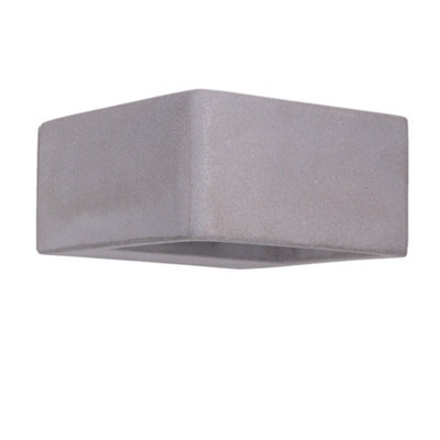 Luminosa Lighting Luminosa Grow Outdoor Down Wall Lamp Cement, Tinted, Ip65 - image 1