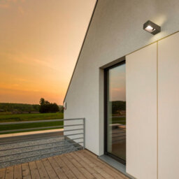 Luminosa Lighting Luminosa Grow Outdoor Down Wall Lamp Cement, Tinted, Ip65 - thumbnail 2