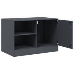 Berkfield Sturdy Tv Cabinet Anthracite 67X39X44 Cm Steel - thumbnail 7