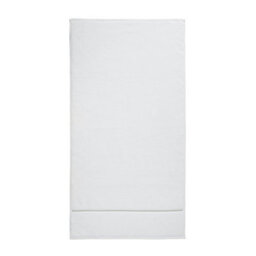 Bianca Fine Linens Zero Twist Satin Stitch Cotton 100X150Cm Bath Sheet White - thumbnail 5