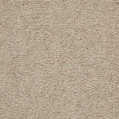 Weald Park Platinum 80/20 Wool Twist Pile Carpet By Remland (Chalk, 4M X 5M)