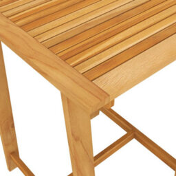 Berkfield Garden Bar Table 70X70X104 Cm Solid Acacia Wood - thumbnail 5