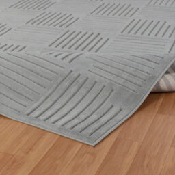Livabliss Le Mans-Modern Grey 3D High & Low Pile Textured In- & Outdoor Rug 120 X 170 Cm Easy Care, Non Shedding - thumbnail 4