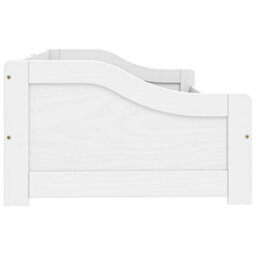 "Vidaxl Day Bed With 2 Drawers Without Mattress ""irun"" White 90X200 Cm" - thumbnail 6