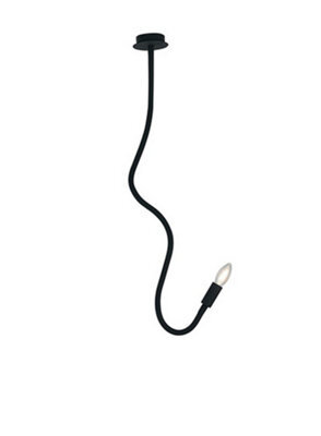 Luminosa Lighting Luminosa Lover Pendant Ceiling Light Black 100X120Cm