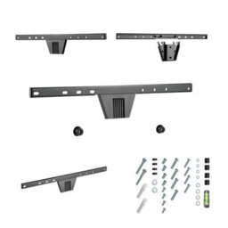 Kenable Gmb Slim Fixed Tv Wall Mount Bracket For 37-80 Inch Flat Screens Max Load 50Kg Ultra Low 17mm Profile Design Secure Durabl - thumbnail 3