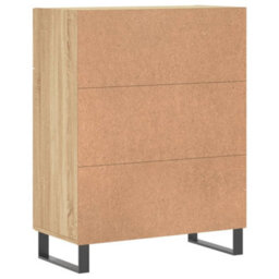 Berkfield Modern Sideboard Sonoma Oak 69.5X34X90 Cm Engineered Wood - thumbnail 8