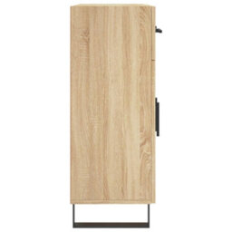 Berkfield Modern Sideboard Sonoma Oak 69.5X34X90 Cm Engineered Wood - thumbnail 7