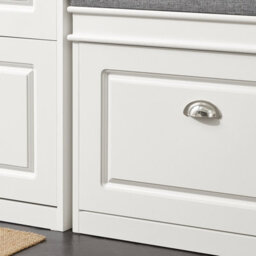 Sobuy Shoe Cabinet With Flip Drawer 24X9.4X20.5 Inch Load Capacity 150 Kg Fsr82-K-W - White - thumbnail 6