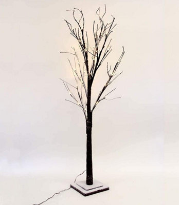 Aamen 6Ft Snowy Green Slim Snowy Christmas Tree - image 1
