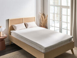 Beliani Pu Foam Mattress Topper Restful 120 X 200 Cm (Eu Small Double) - thumbnail 2