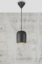 Nordlux Notti Metal Pendant Light Hand Blown Glass Black,mains - thumbnail 5