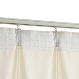 Walplus Blackout Curtains 2 Pcs With Hooks Velvet Cream 140X245 Cm - thumbnail 4