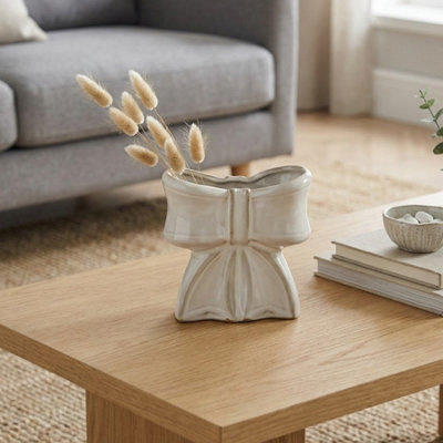 Garden Greatness Maison Off Statement Bow Vase Modern - image 1