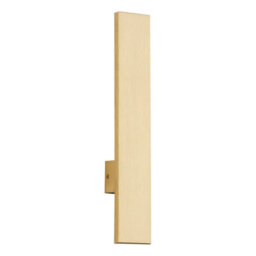 Luminosa Lighting Luminosa Freemont Integrated Led Wall Lamp Brushed Brass 3000K - thumbnail 2