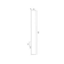 Luminosa Lighting Luminosa Freemont Integrated Led Wall Lamp Brushed Brass 3000K - thumbnail 3