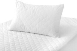 Homes & Linen Extra Deep Soft Quilted Mattress Protector Fully Fitted Non Allergenic Bed Cover Breathable Hypoallergenic Mattress Protector - thumbnail 3