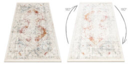 RugsX Distin 0100B Pink / Powder / White Modern Carpet - Ornament, Vintage,   80X150 Cm - thumbnail 2