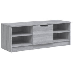 Vidaxl Tv Cabinet Grey Sonoma 102X35.5X36.5 Cm Engineered Wood - thumbnail 4