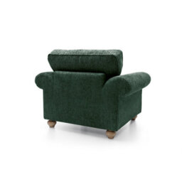 Abakus Direct Ingrid Collection Armchair In Jungle Green - thumbnail 5