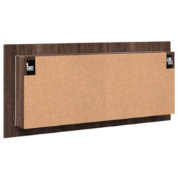 Berkfield Led Bathroom Mirror Cabinet Brown Oak 100X12X45 Cm - thumbnail 9