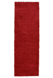 Melrose Venus Shaggy Red High Pile Runner Rug 067/200Cm - thumbnail 2