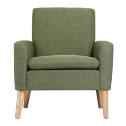 Accent Armchairs Single Sofa Upholstered Fabric Arm Chair Living Room Furniture - thumbnail 6
