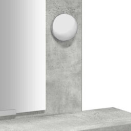 Walplus Dressing Table Grey 50 X 41 X 140 Cm Engineered Wood - thumbnail 9
