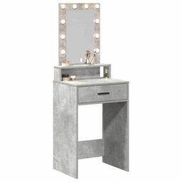 Walplus Dressing Table Grey 50 X 41 X 140 Cm Engineered Wood - thumbnail 3