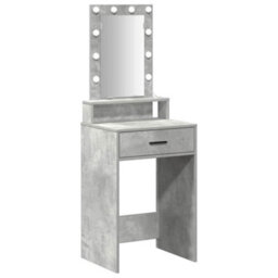 Walplus Dressing Table Grey 50 X 41 X 140 Cm Engineered Wood - thumbnail 2