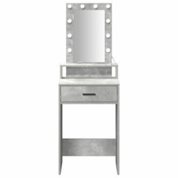 Walplus Dressing Table Grey 50 X 41 X 140 Cm Engineered Wood - thumbnail 5