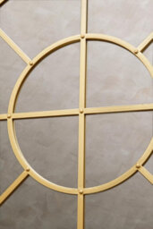 Orsina Descartes Gold Finish Round Wall Mirror - thumbnail 6