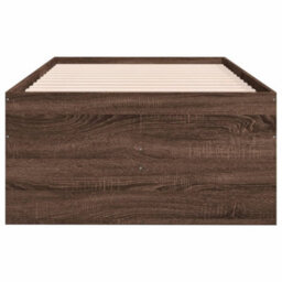 Berkfield Daybed With Drawers Without Mattress Brown Oak 75X190 Cm Small Single - thumbnail 5