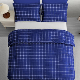 Lazzaro Premium Microfiber Reversible Single Duvet Cover Set Ultrasoft Bedding - thumbnail 2