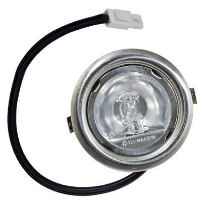 Spares2Go G4 Type Lamp Light For Baumatic Cooker Hood (12V, 20W) - image 1