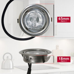 Spares2Go G4 Type Lamp Light For Baumatic Cooker Hood (12V, 20W) - thumbnail 4