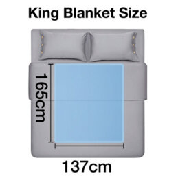 Purus King Size Electric Blanket Soft Fleece Fitted Bed Underblanket 3 Setting Heat Control - thumbnail 7