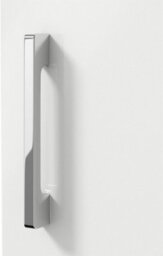 Affine 400mm Bathroom Basin Sink Vanity Unit Wall Hung White Waterfall Tap Free Waste - thumbnail 5