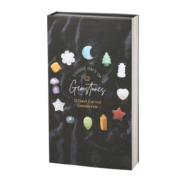 12 Days Of Christmas Crystal Advent Calendar With Carved Gemstones