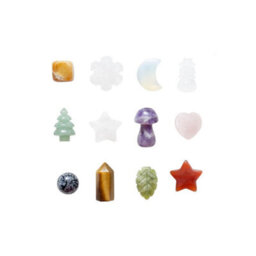 12 Days Of Christmas Crystal Advent Calendar With Carved Gemstones - thumbnail 5