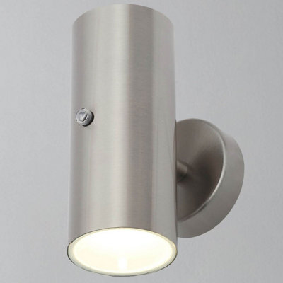 CGC Lighting Verity - Cgc Stainless Steel Led Outdoor Wall Spotlight With Photocell Sensor - image 1