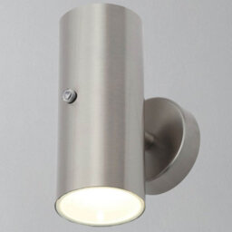CGC Lighting Verity - Cgc Stainless Steel Led Outdoor Wall Spotlight With Photocell Sensor