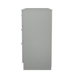 Gloucester 6 Drawer Midi Chest Of Drawers In Dusk Grey (Ready Assembled) - thumbnail 3